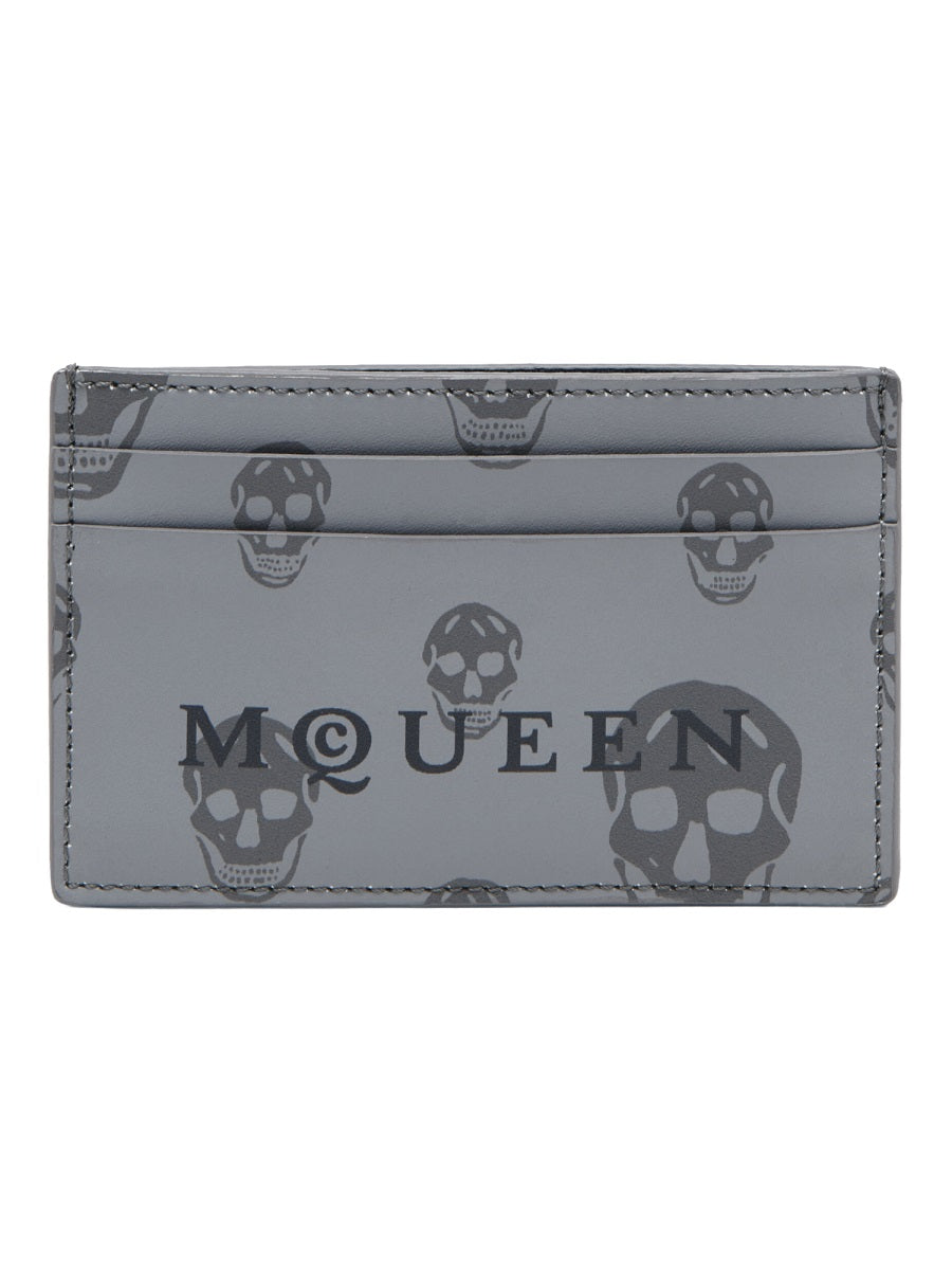 Alexander Mcqueen Men Card Holder "Skull" ALEXANDER MCQUEEN