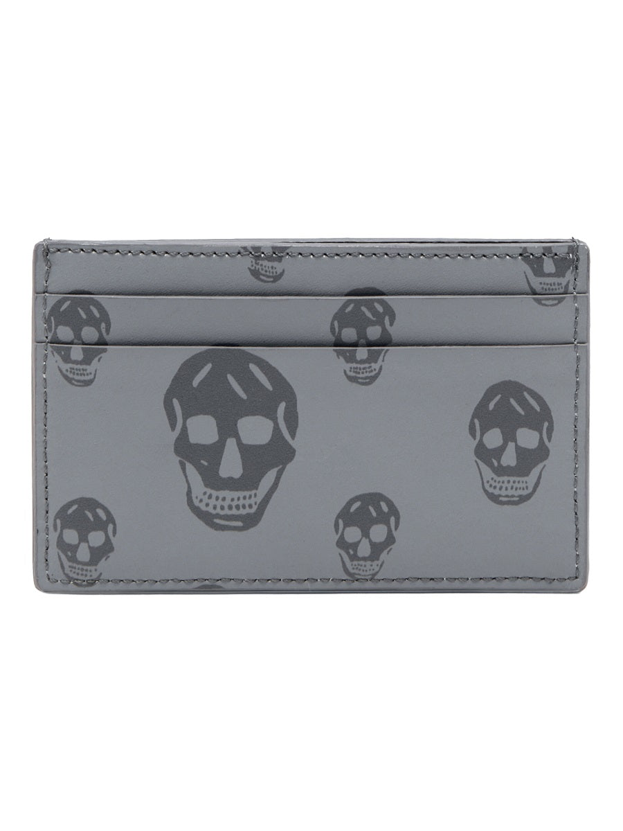 Alexander Mcqueen Men Card Holder "Skull" ALEXANDER MCQUEEN