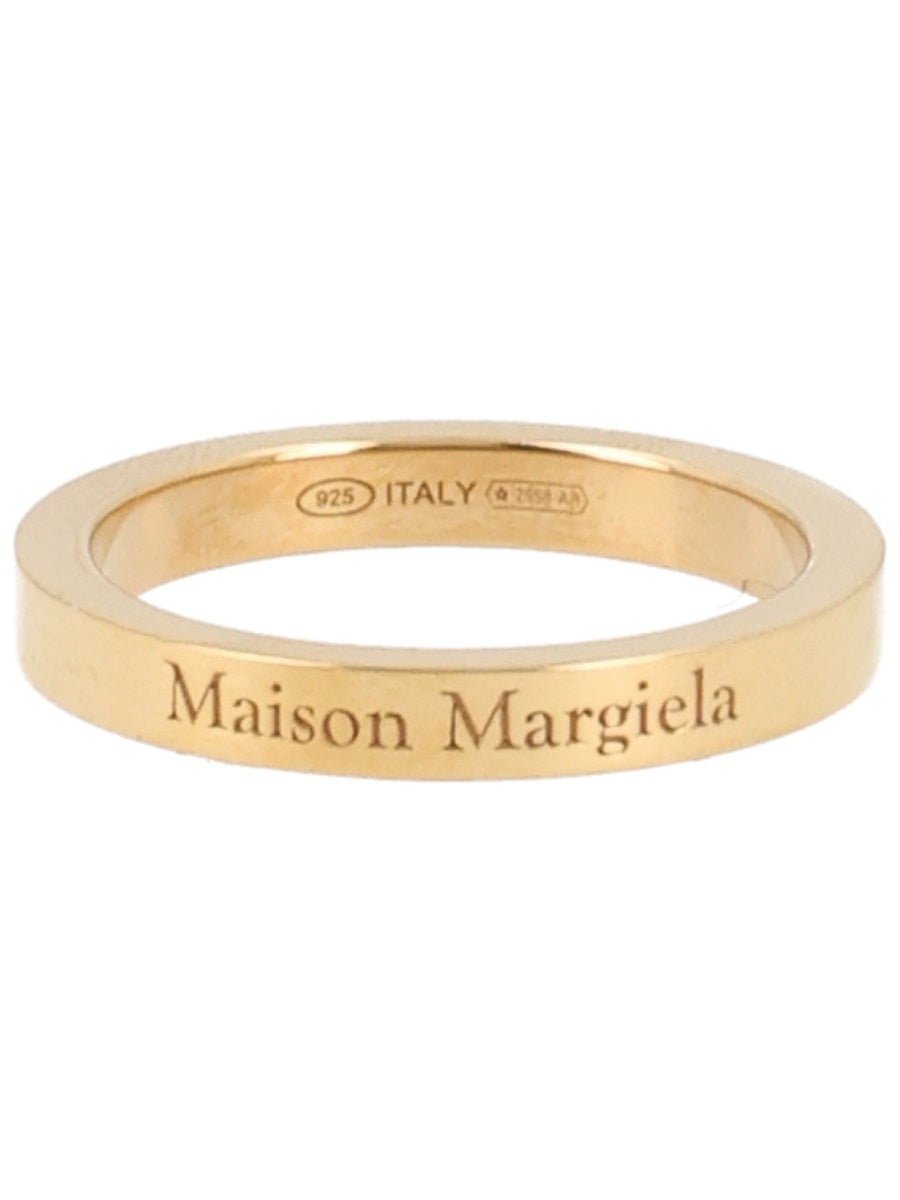 Maison Margiela Unisex Anello Con Logo MAISON MARGIELA