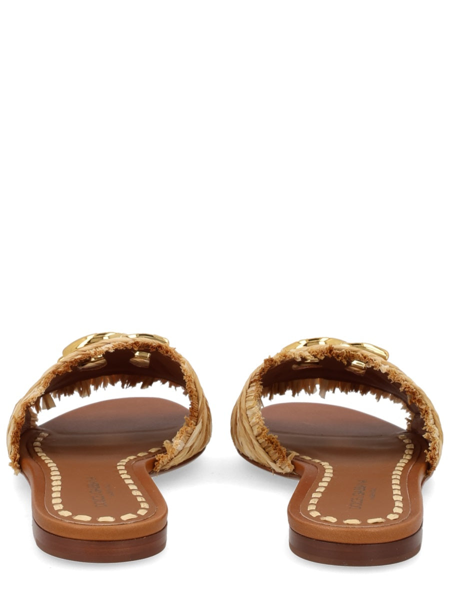 Dolce & Gabbana Women Sandal With Logo DOLCE & GABBANA