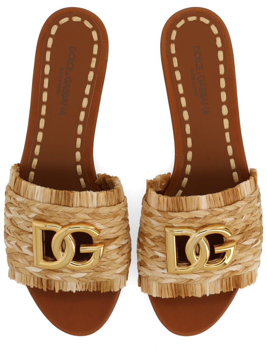 Dolce & Gabbana Women Sandal With Logo DOLCE & GABBANA