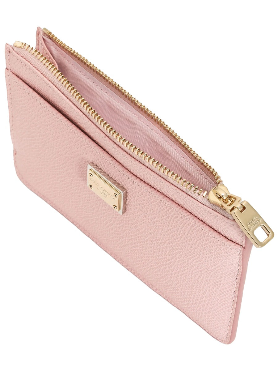 Dolce & Gabbana Women Leather Card Holder DOLCE & GABBANA