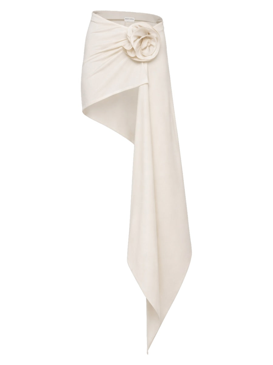 Magda Butrym Women Mini Skirt With Drape MAGDA BUTRYM