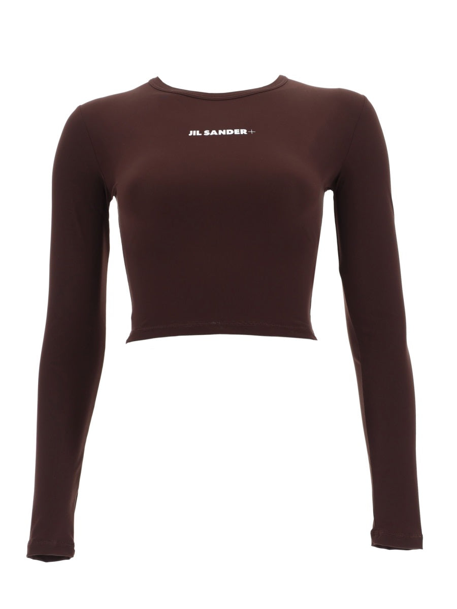 Jil Sander Women Cropped Top With Logo JIL SANDER