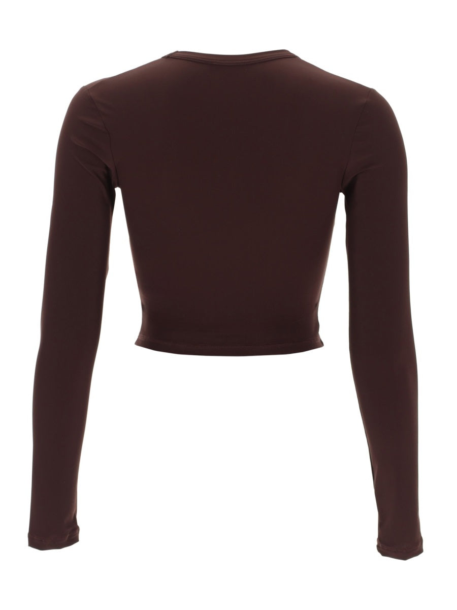 Jil Sander Women Cropped Top With Logo JIL SANDER