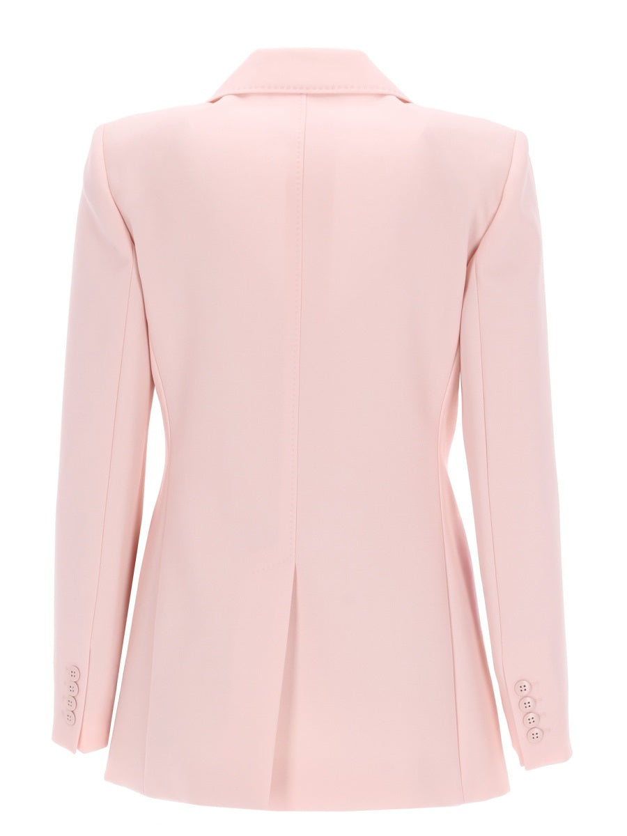 Max Mara Women Double-Breasted Wool Crepe Jacket MAX MARA