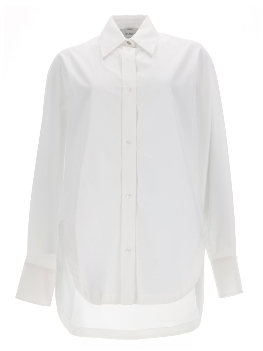 Sportmax Women Poplin Kimono Shirt SPORTMAX