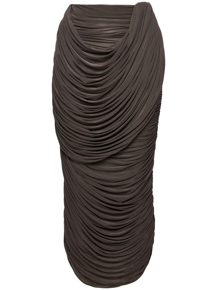 Magda Butrym Women Cupro Midi Skirt MAGDA BUTRYM