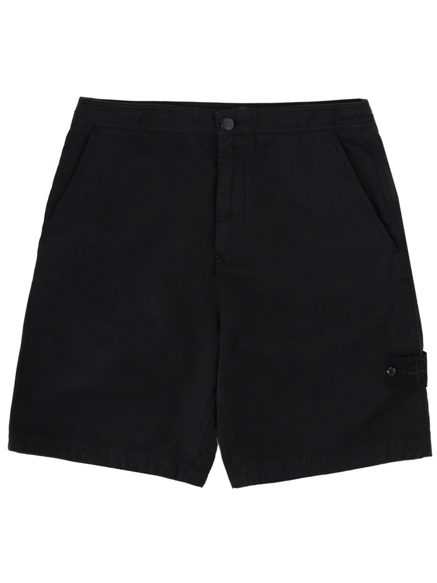 Stone Island Men Cotton Shorts STONE ISLAND