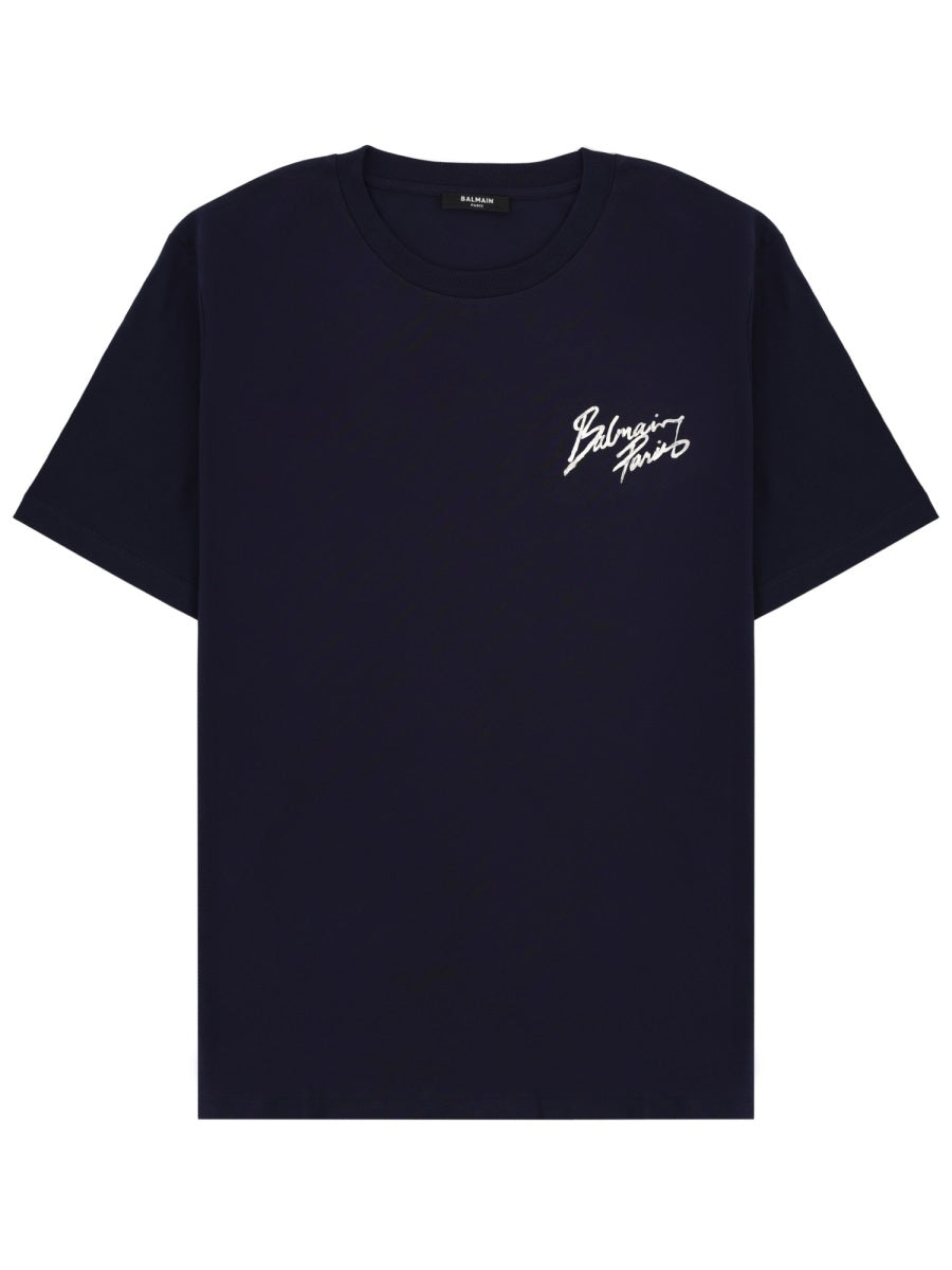 Balmain Men T-Shirt With Logo BALMAIN