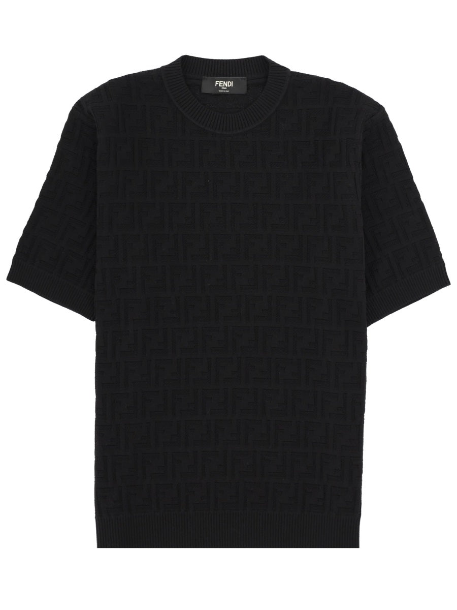 Fendi Men Ff Cotton T-Shirt FENDI