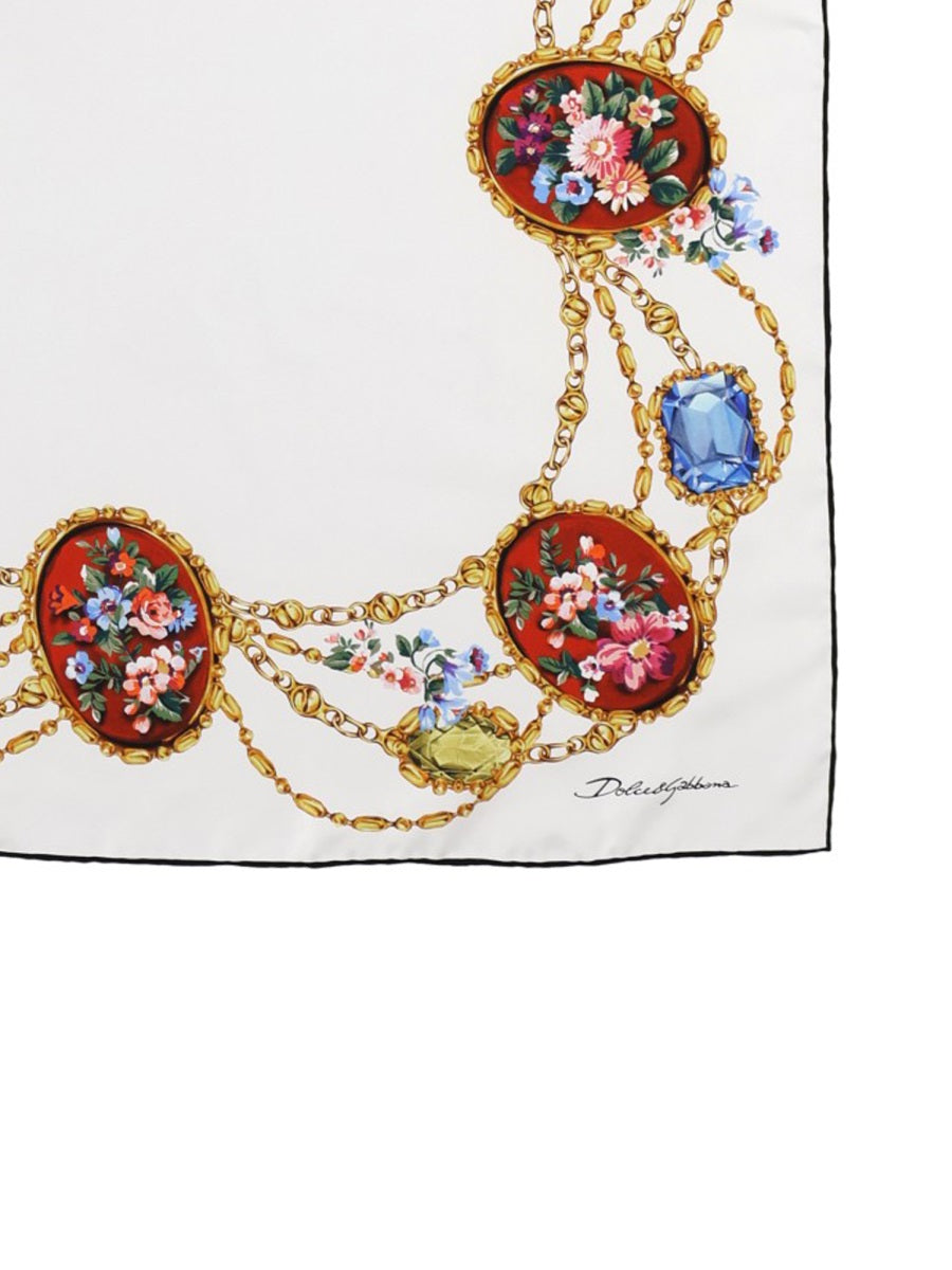 Dolce & Gabbana Women Silk Scarf DOLCE & GABBANA