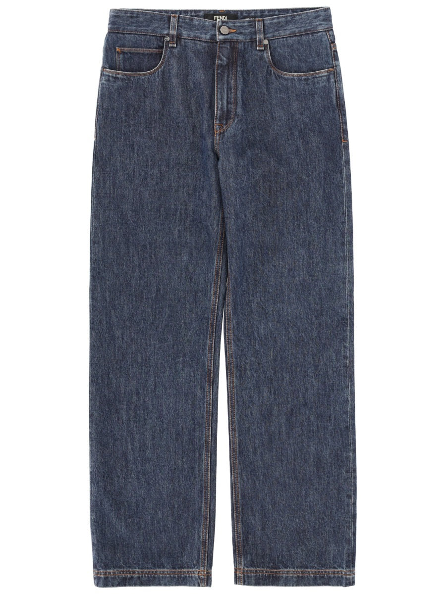 Fendi Men Regular Fit Jeans FENDI