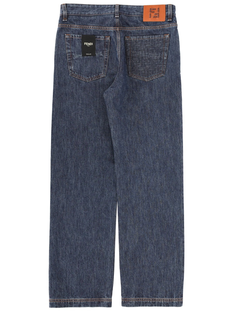 Fendi Men Regular Fit Jeans FENDI