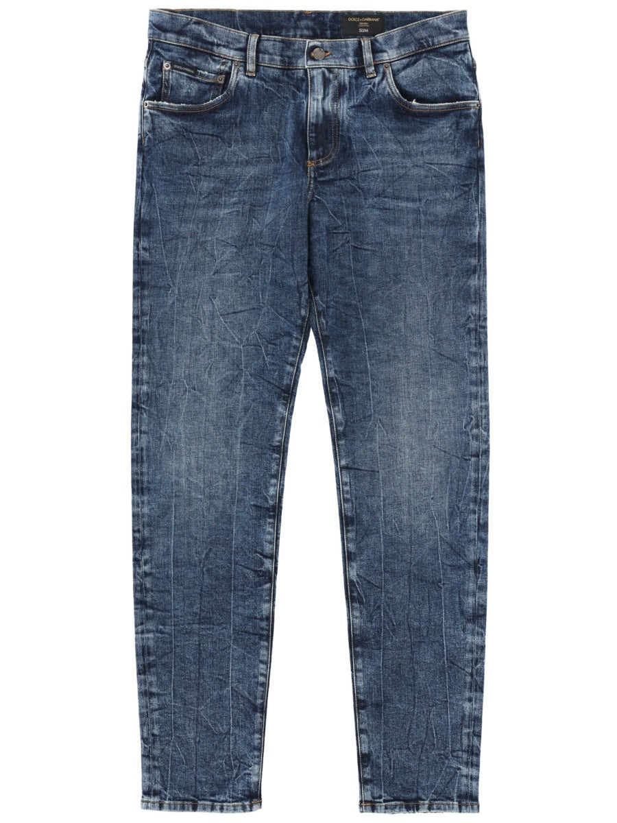 Dolce & Gabbana Men Slim Fit Jeans DOLCE & GABBANA