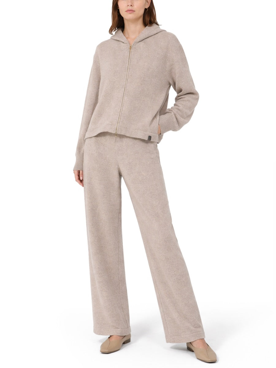Max Mara Women Cashmere And Wool Fleece Pants MAX MARA