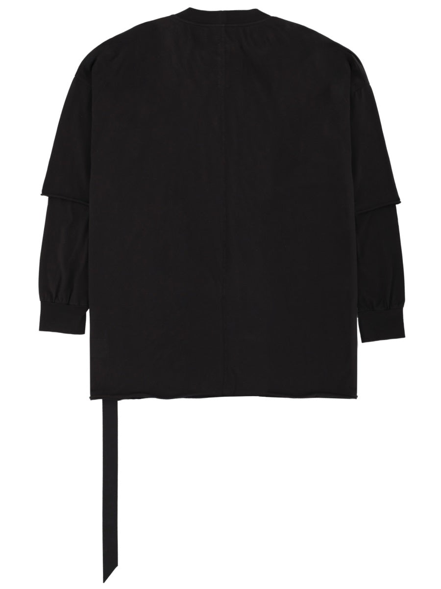 Rick Owens Drkshdw Men "Tommy Hustler" T-Shirt RICK OWENS