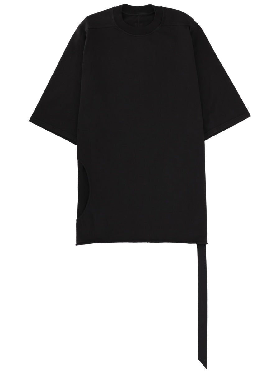 Rick Owens Drkshdw Men "Subhuman Jumbo" T-Shirt RICK OWENS