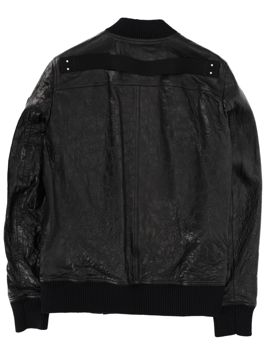 Rick Owens Men Bomber Jacket "Classic Flight" RICK OWENS