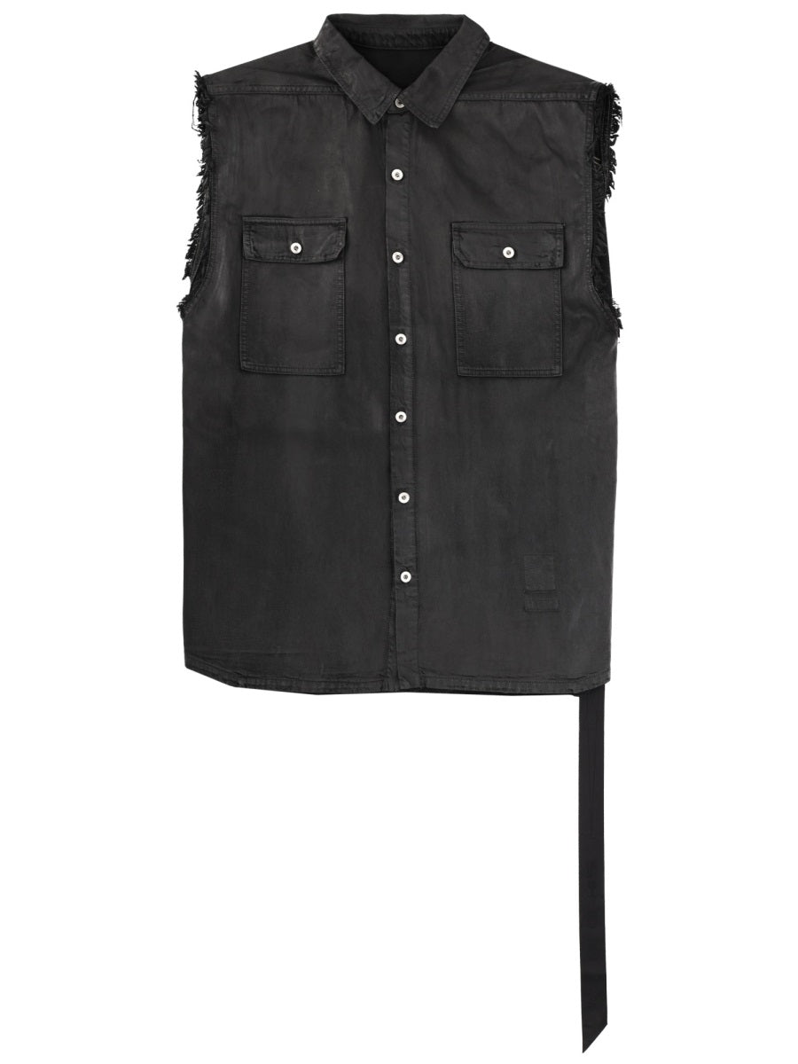 Rick Owens Drkshdw Men "Sl Tommy Jumbo" Jacket RICK OWENS