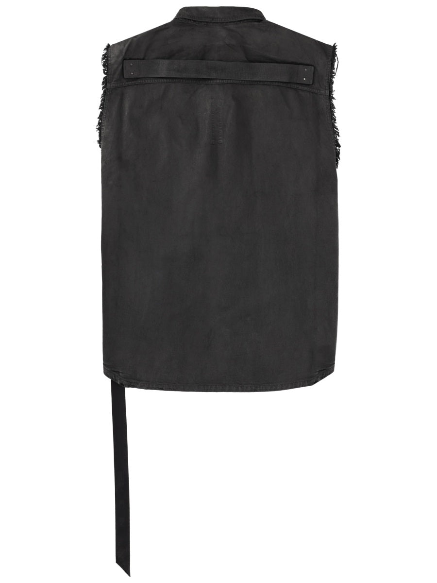 Rick Owens Drkshdw Men "Sl Tommy Jumbo" Jacket RICK OWENS