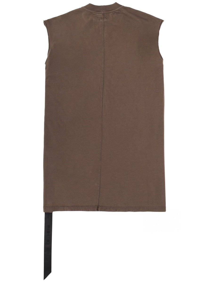 Rick Owens Drkshdw Men "Tarp-T" T-Shirt RICK OWENS