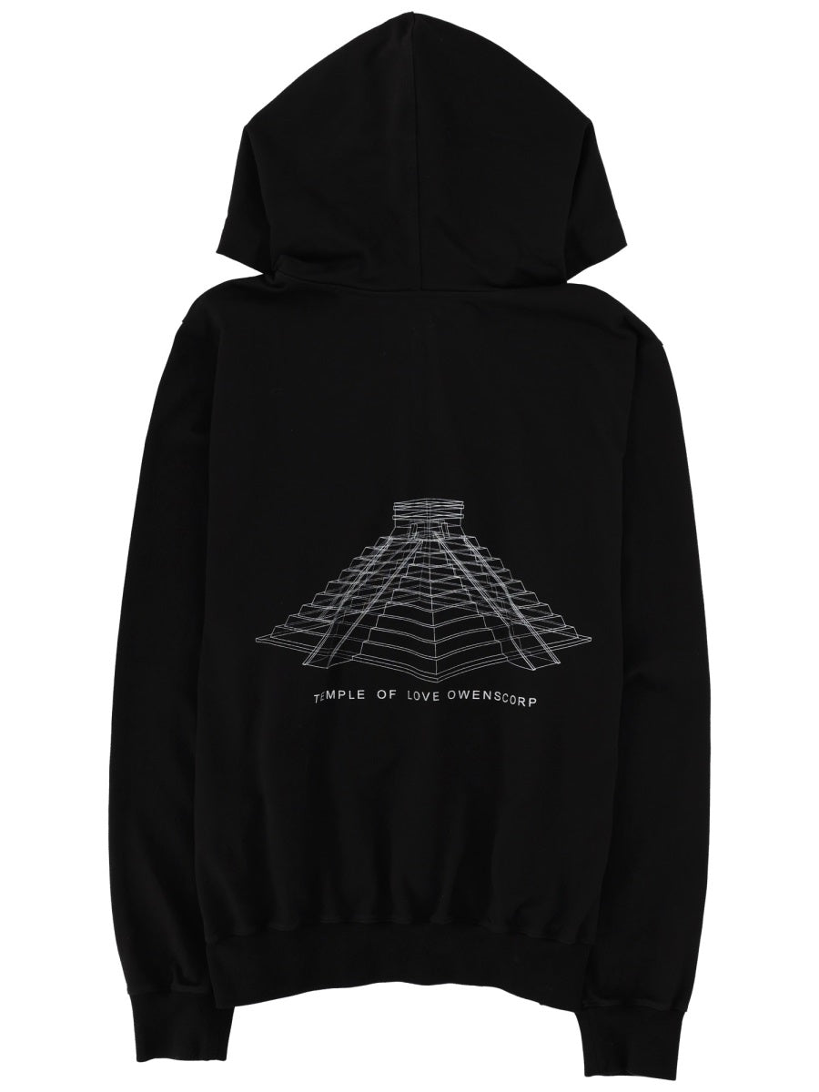 Rick Owens Men Sweatshirt With Print RICK OWENS