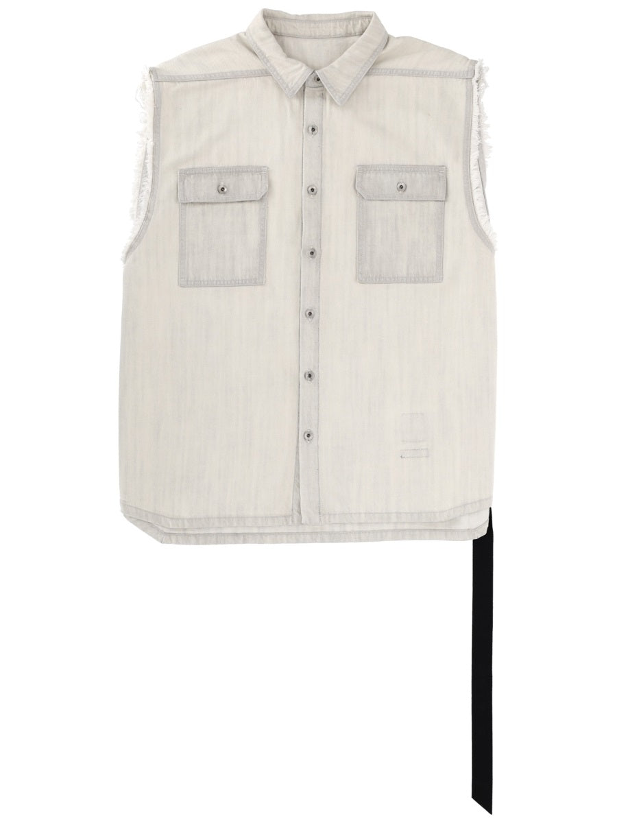 Rick Owens Drkshdw Men "Sl Tommy Jumbo" Jacket RICK OWENS