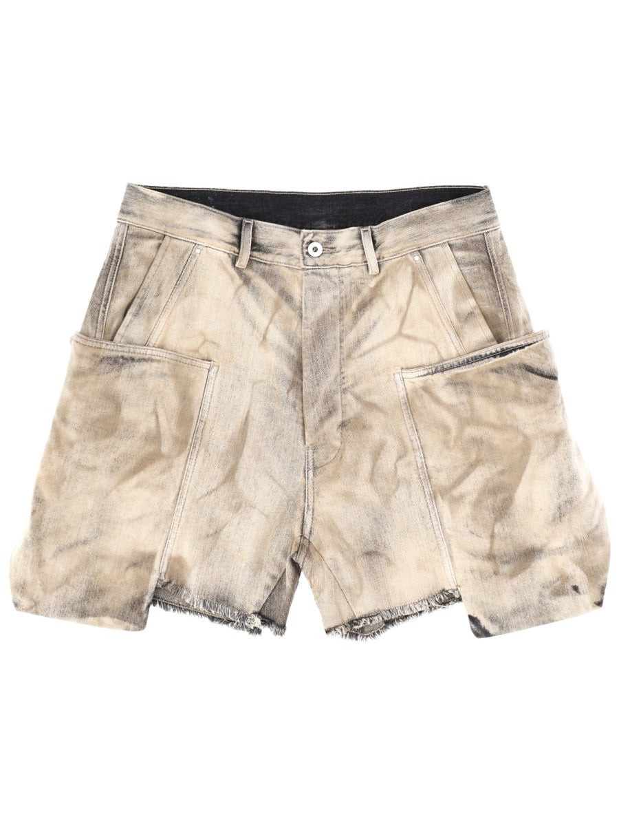Rick Owens Drkshdw Men Cargo Shorts "Stefan" RICK OWENS