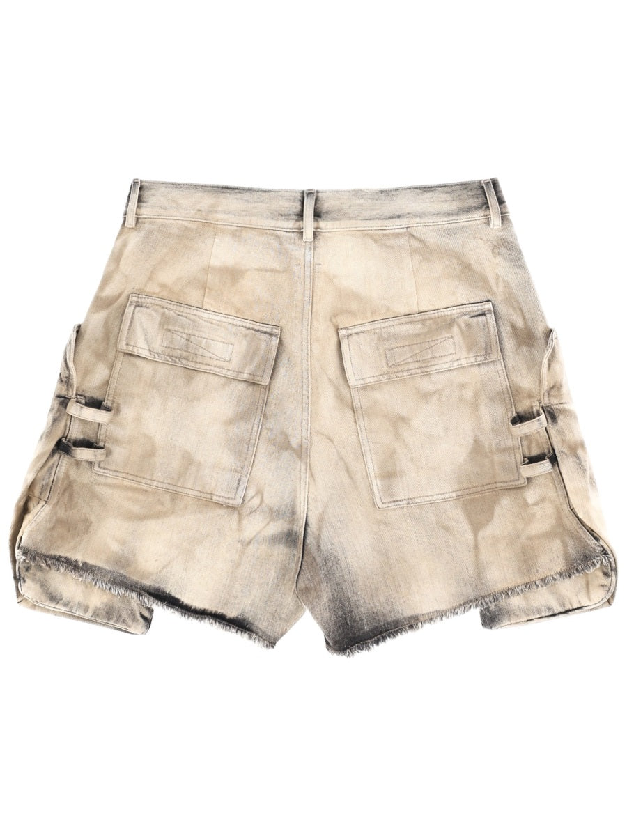 Rick Owens Drkshdw Men Cargo Shorts "Stefan" RICK OWENS