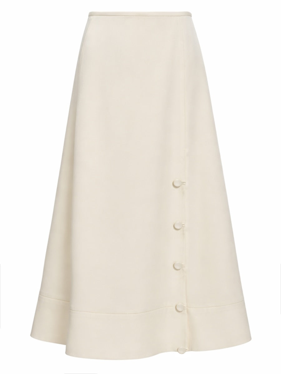 Jil Sander Women Satin Skirt. JIL SANDER