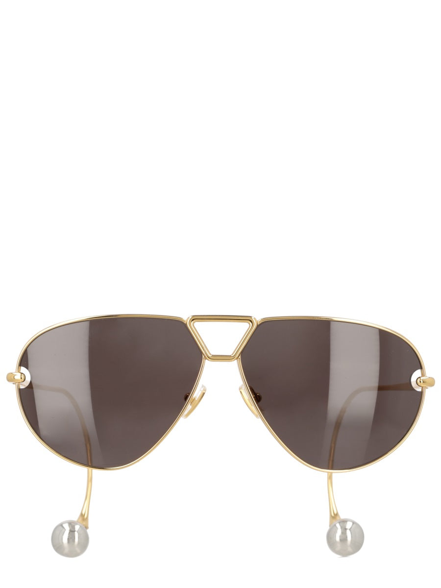 Bottega Veneta Women "Aviator Drop" Sunglasses BOTTEGA VENETA
