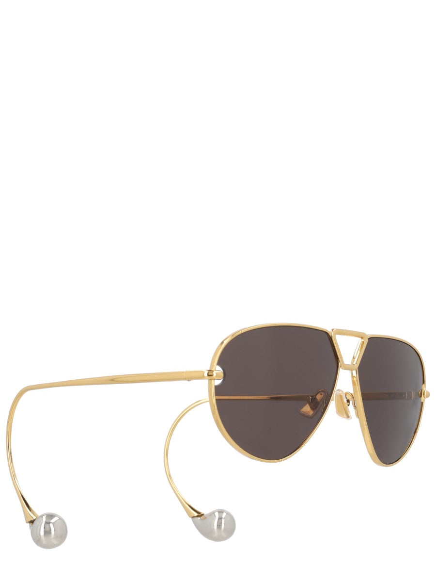 Bottega Veneta Women "Aviator Drop" Sunglasses BOTTEGA VENETA