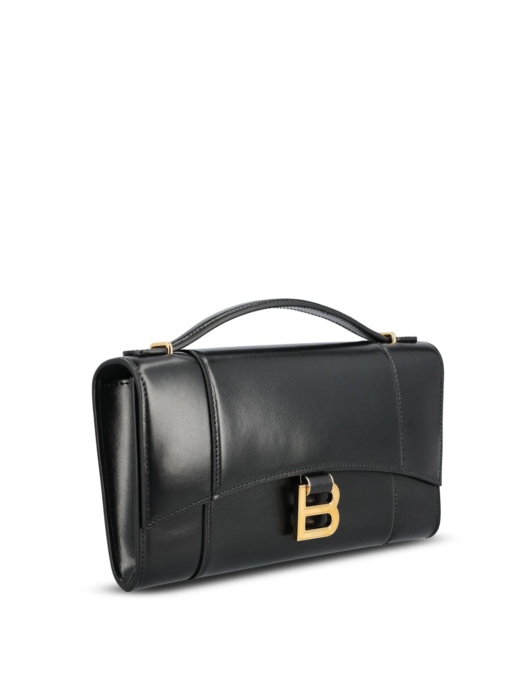 Balenciaga Women Hourglass Pochette With Handle BALENCIAGA