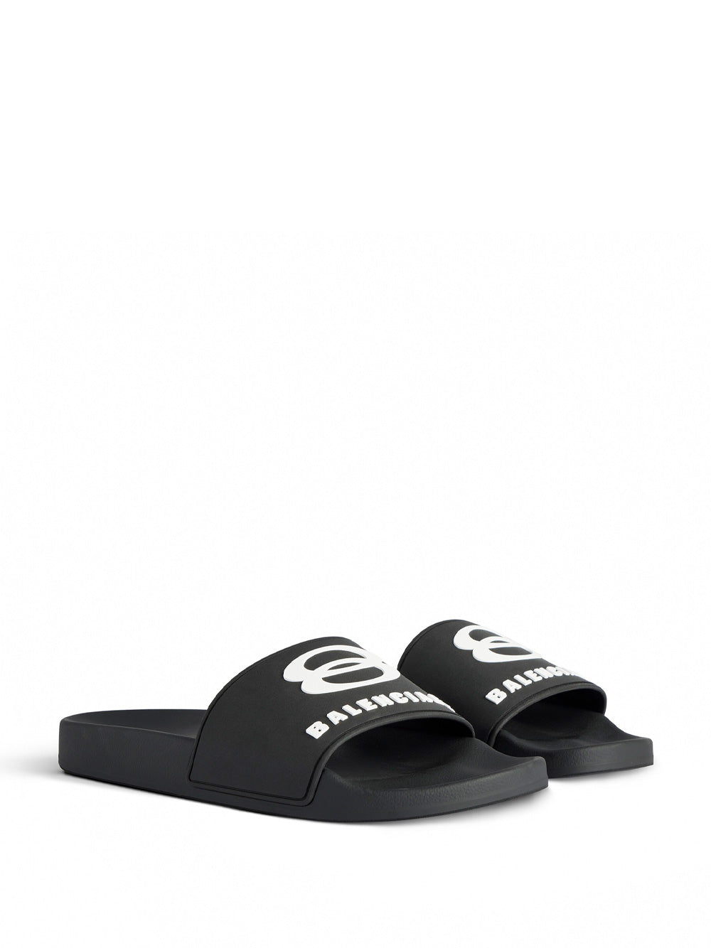 Balenciaga Men Pool Slide Rubber Sandals BALENCIAGA