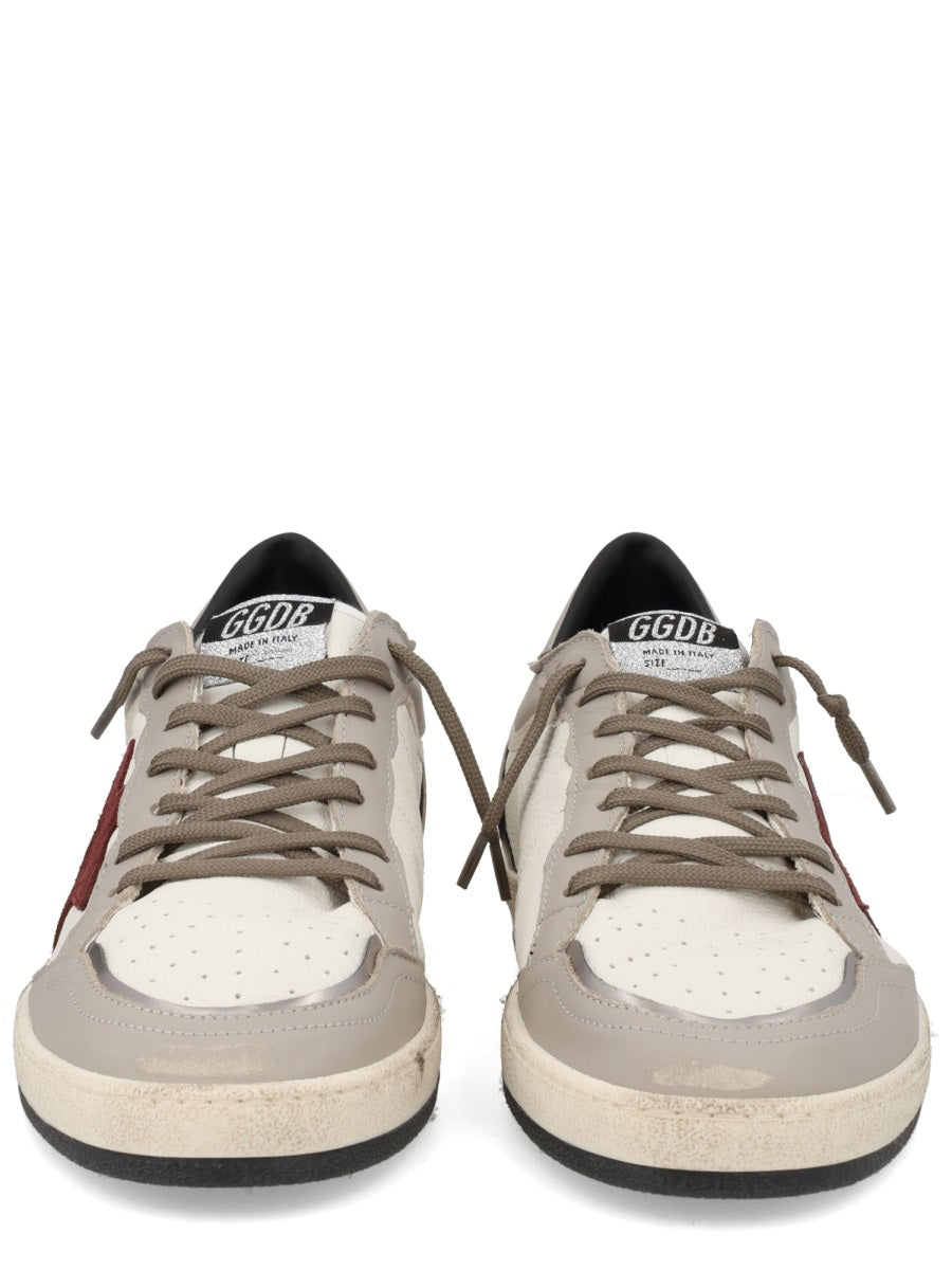 Golden Goose Men "Ballstar" Sneaker With Logo GOLDEN GOOSE