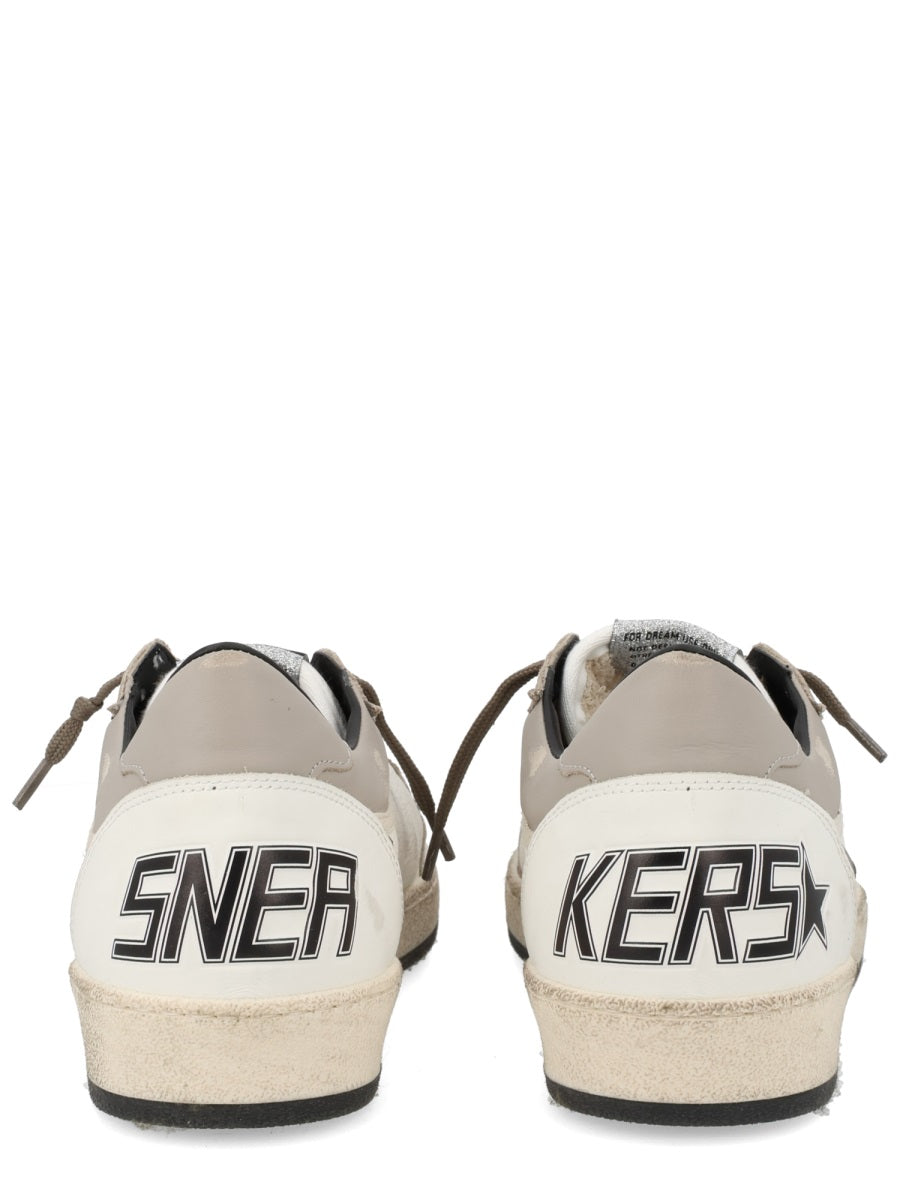 Golden Goose Men "Ballstar" Sneaker With Logo GOLDEN GOOSE