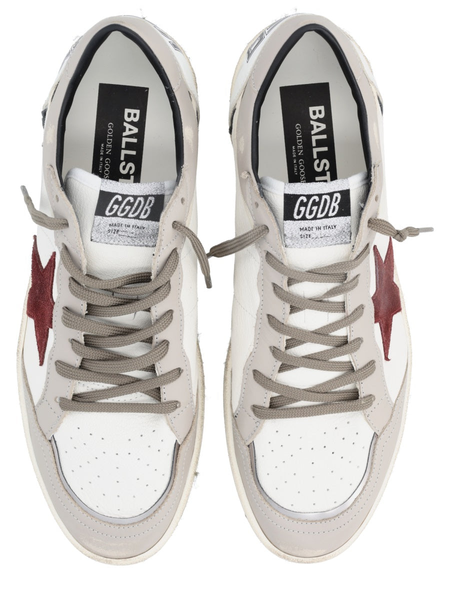 Golden Goose Men "Ballstar" Sneaker With Logo GOLDEN GOOSE