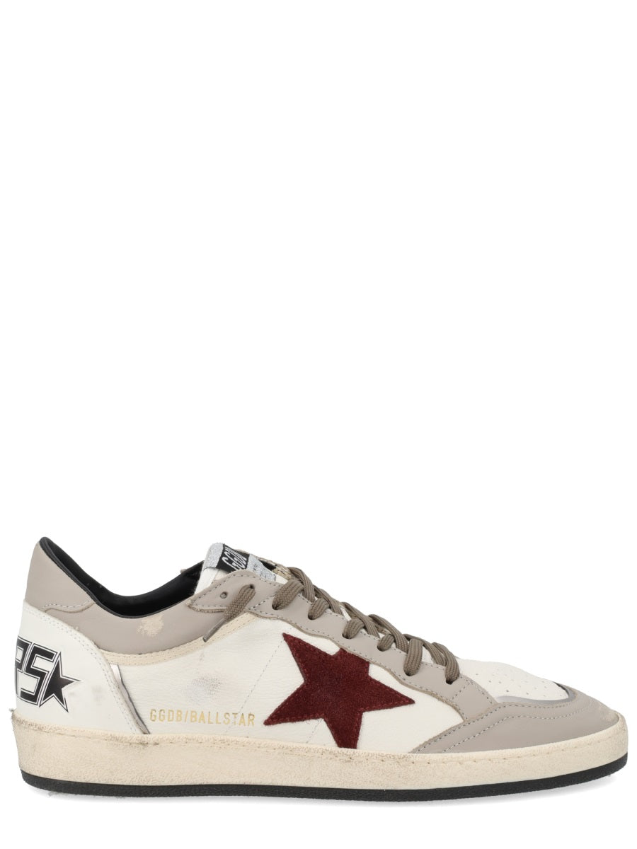 Golden Goose Men "Ballstar" Sneaker With Logo GOLDEN GOOSE