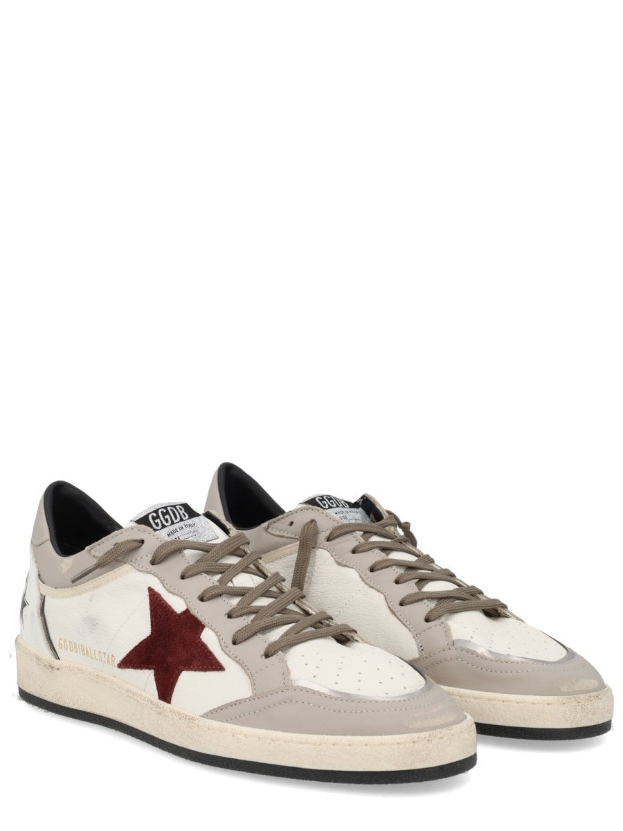Golden Goose Men "Ballstar" Sneaker With Logo GOLDEN GOOSE