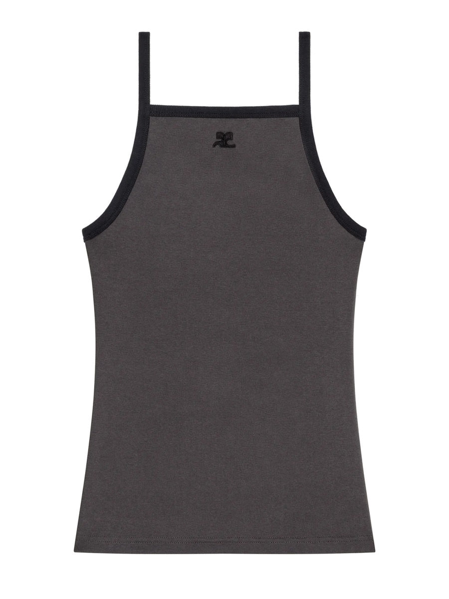 Courreges Women Contrasting Tank Top COURREGES