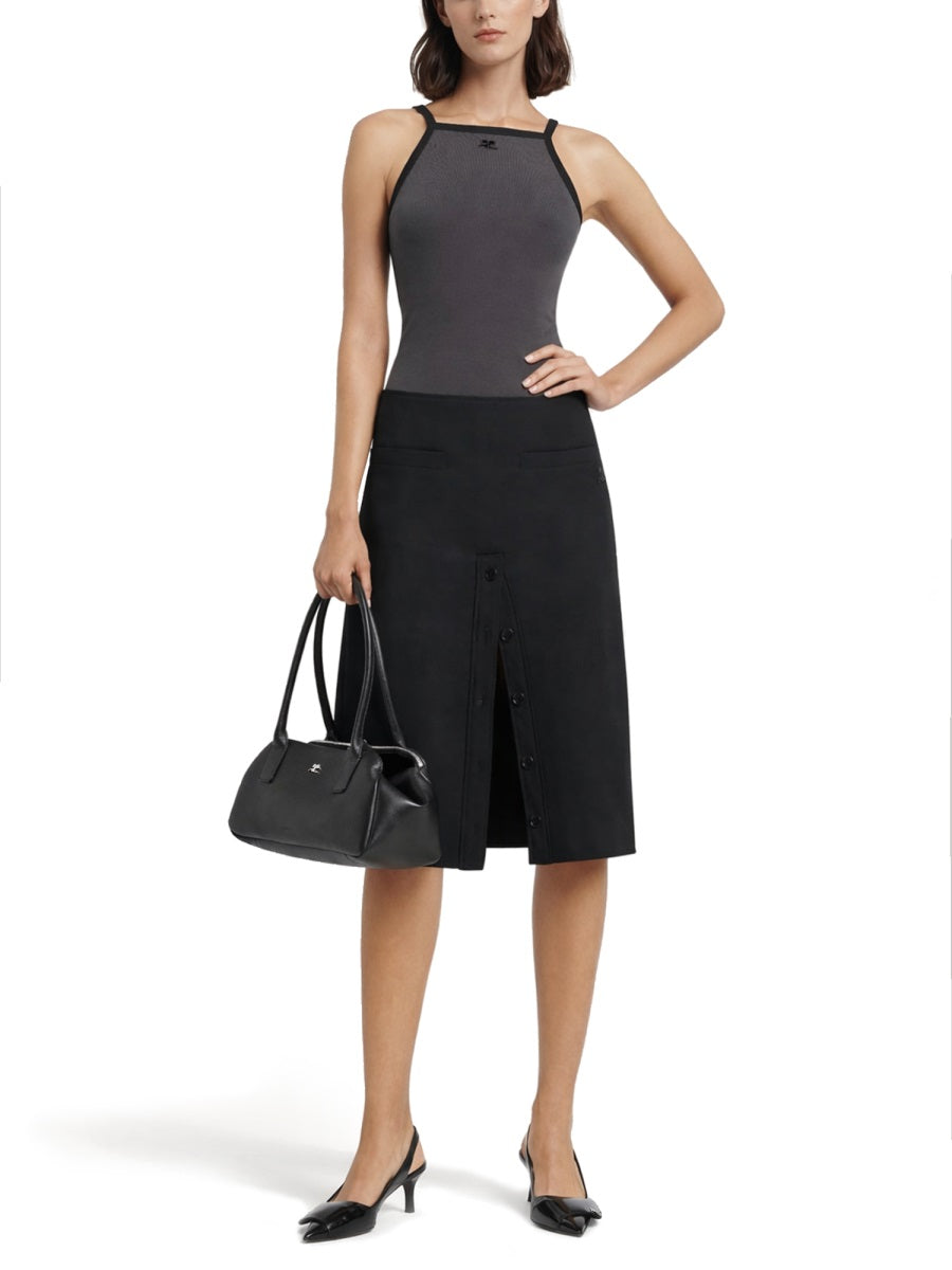 Courreges Women Contrasting Tank Top COURREGES
