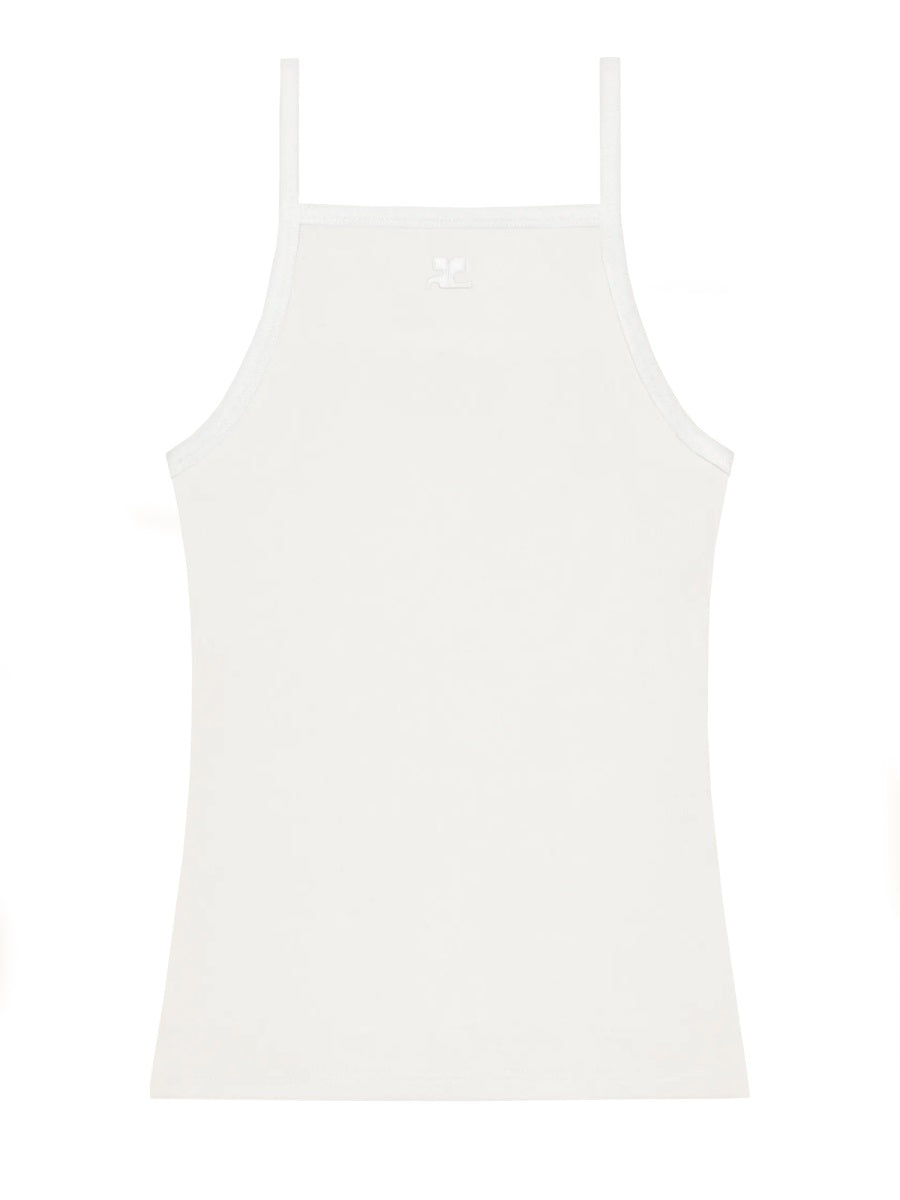 Courreges Women Contrasting Tank Top COURREGES
