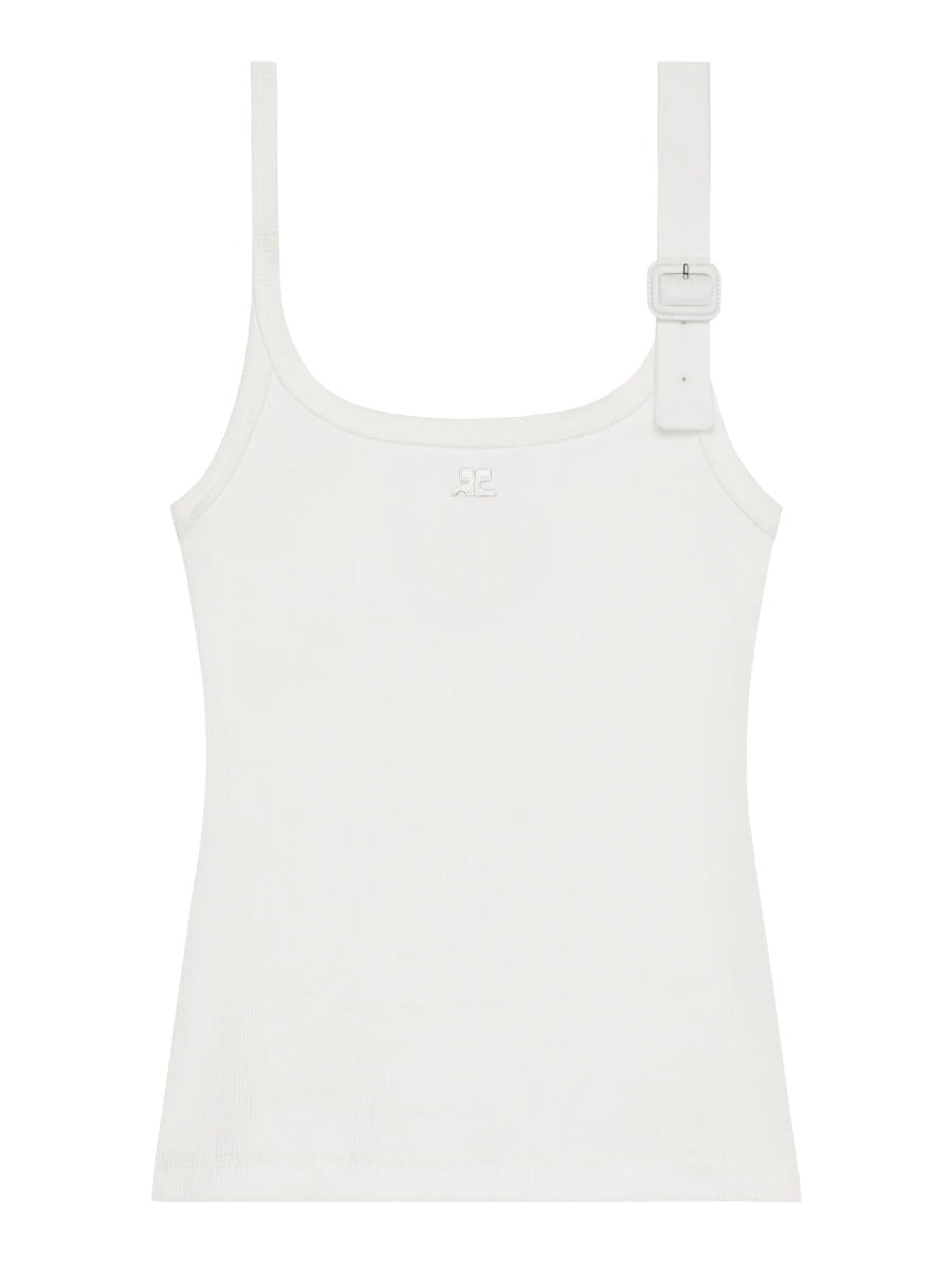 Courreges Women "90'S" Tank Top With Buckle COURREGES