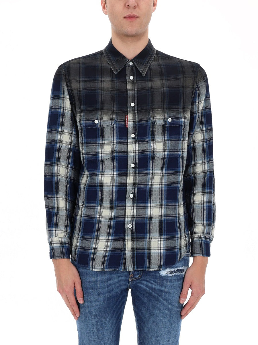 Dsquared Men "Canadian Vintage" Shirt DSQUARED2