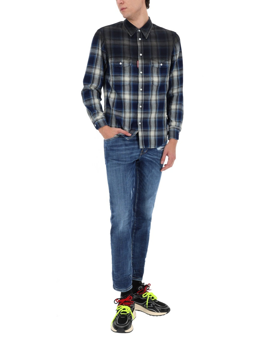 Dsquared Men "Canadian Vintage" Shirt DSQUARED2
