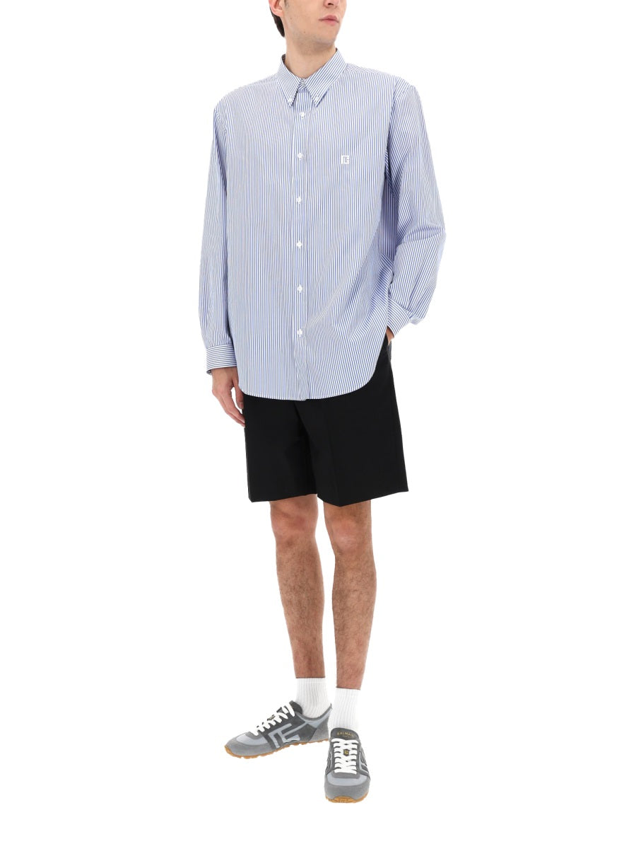 Balmain Men Shirt With Logo BALMAIN