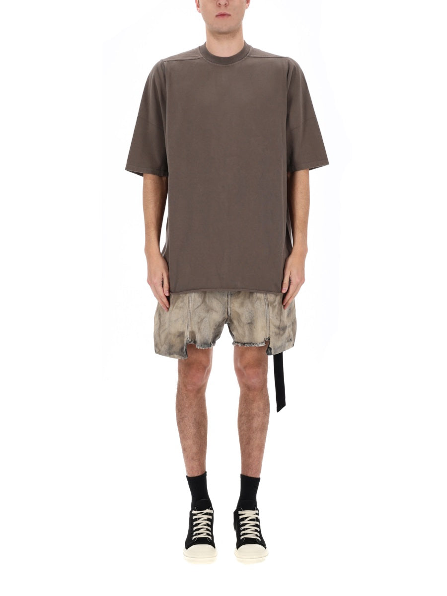 Rick Owens Drkshdw Men "Jumbo Ss" T-Shirt RICK OWENS