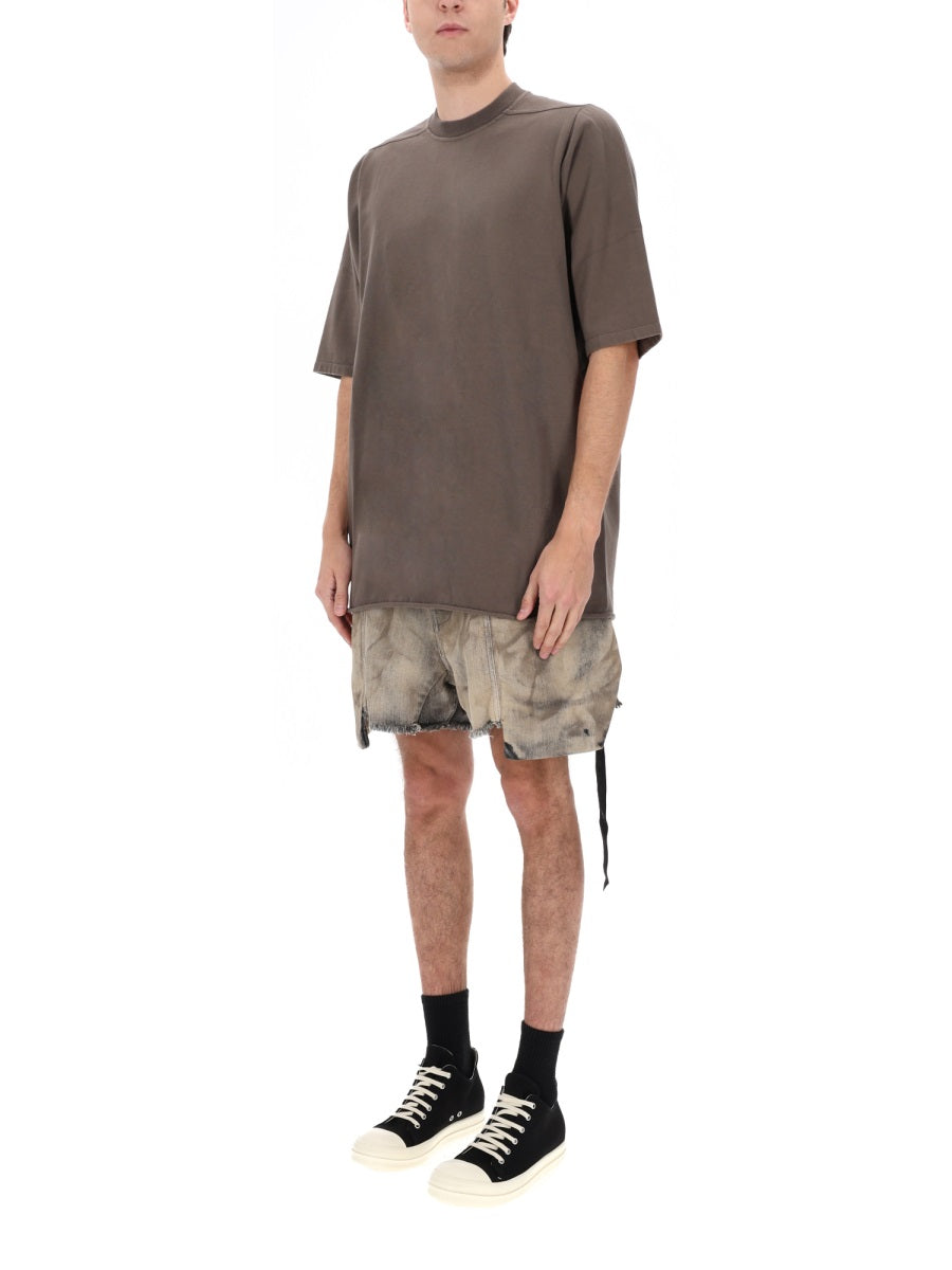 Rick Owens Drkshdw Men "Jumbo Ss" T-Shirt RICK OWENS