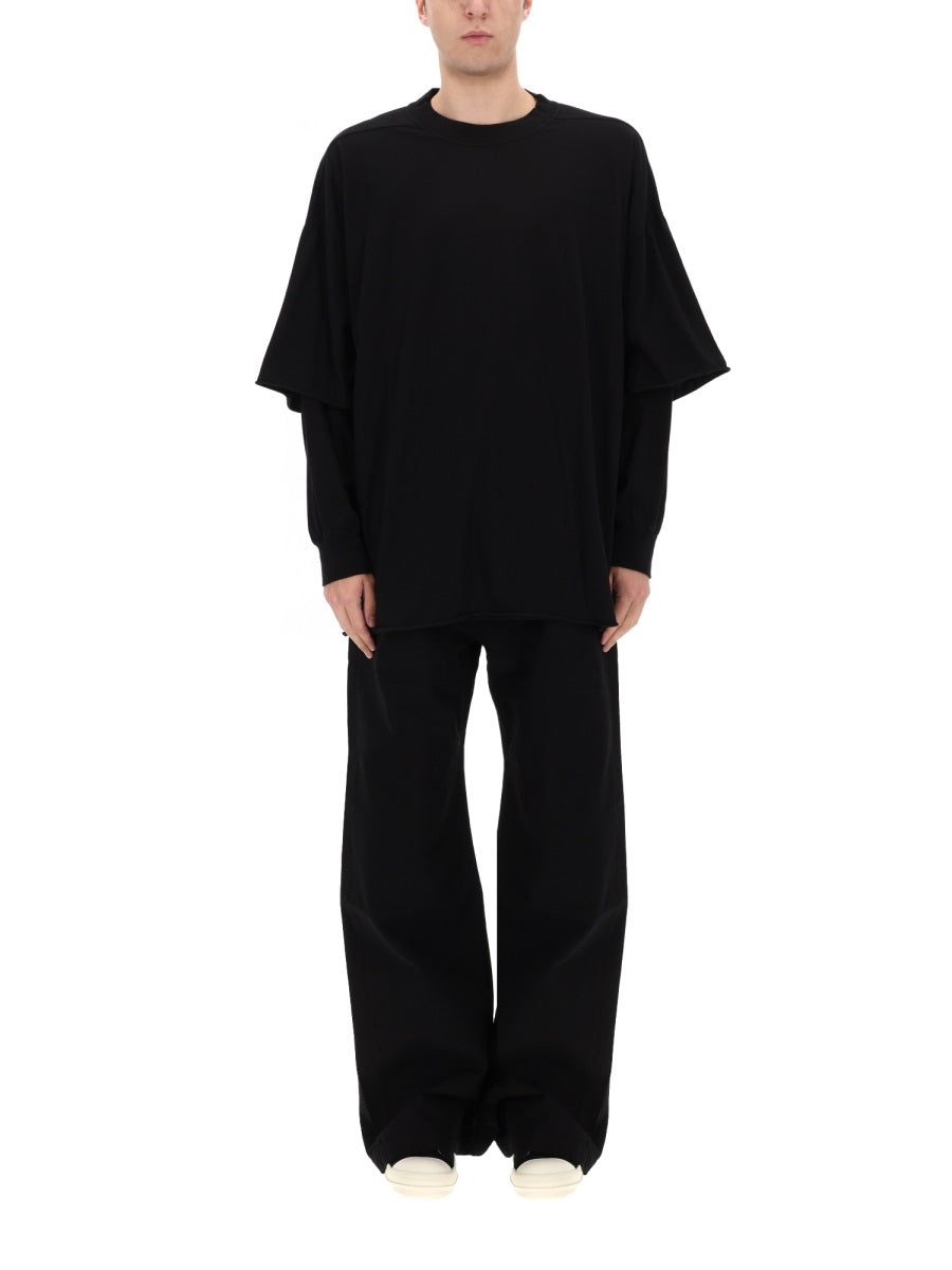 Rick Owens Drkshdw Men "Tommy Hustler" T-Shirt RICK OWENS